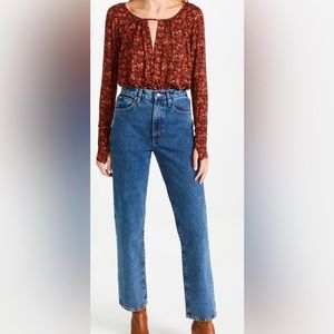 🌺Free People Floral Bodysuit